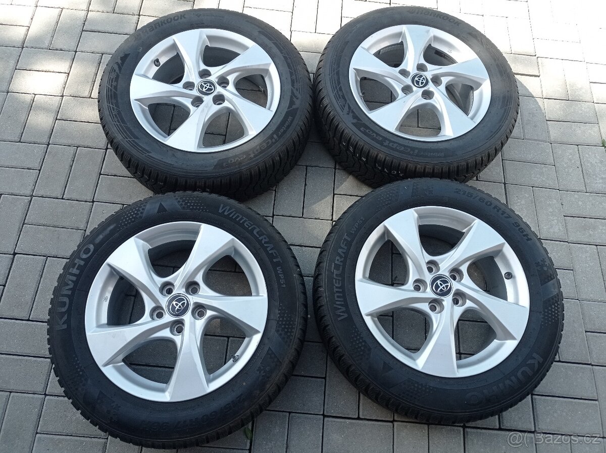 Zánovní ZIMNI 17" al ORIGINAL TOYOTA C-HR r.v. 2020