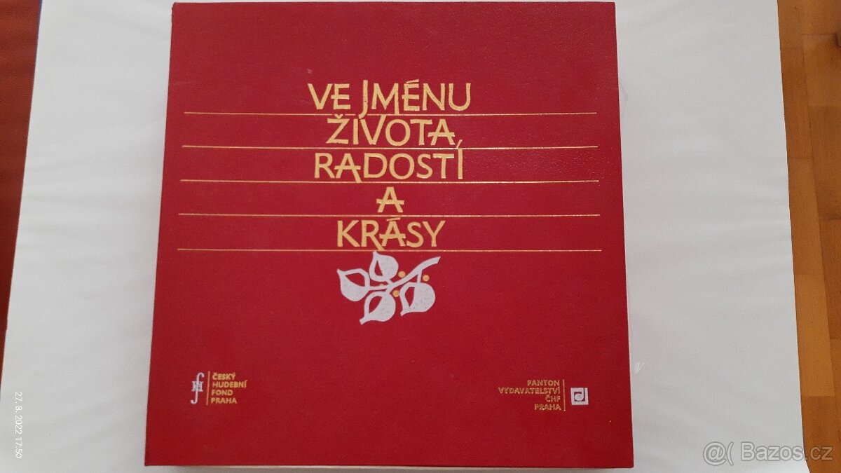 Ve jménu života, radosti a krásy LP box (gramodesky)