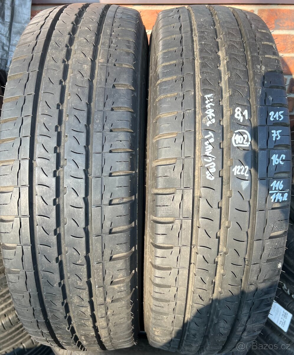 215/75 R16C 116/114R letní pneu Kleber TransPro (1222)