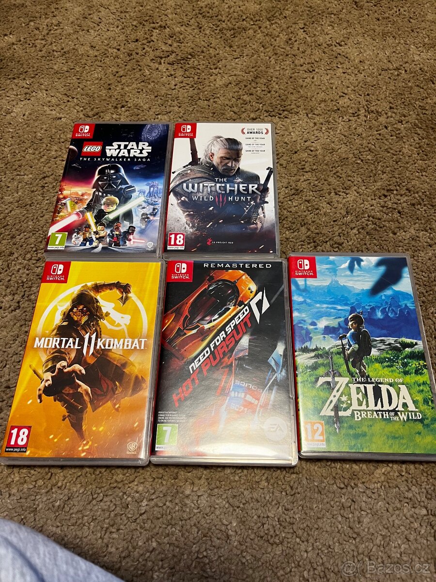 Nintendo Switch Hry •JAKO NOVÉ•