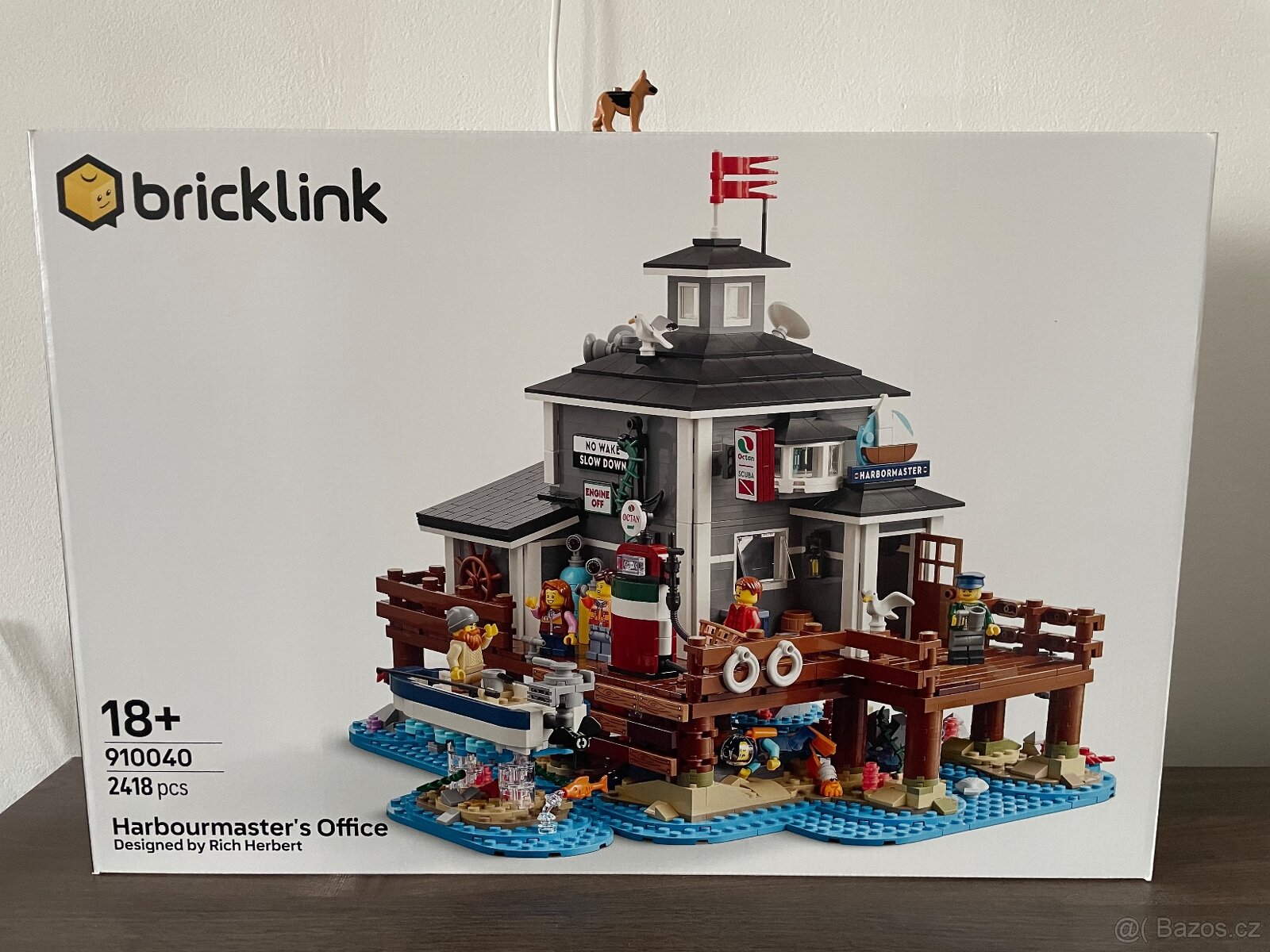 Lego Bricklink 910040 Kancelář správce a přístavu