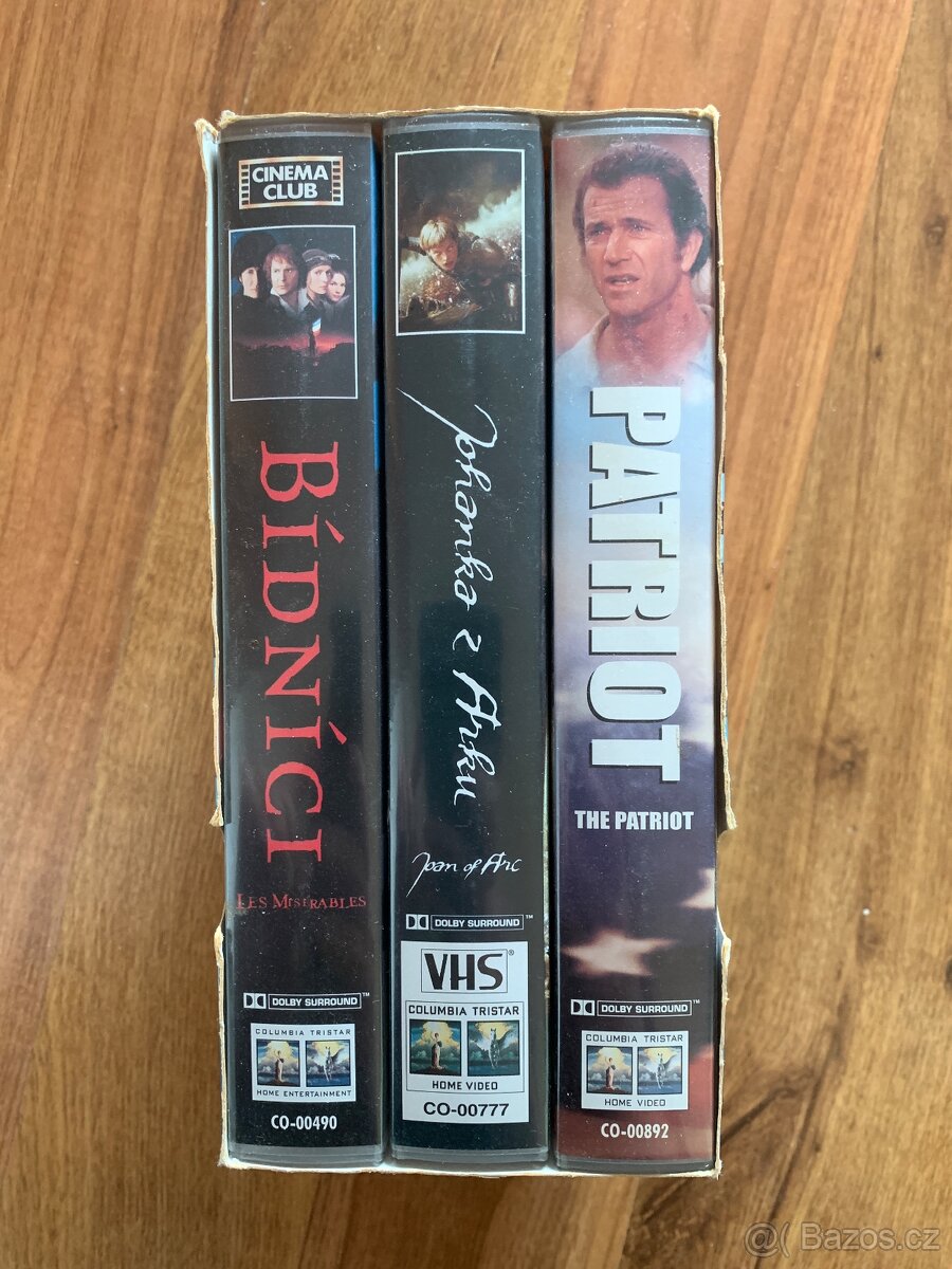 VHS VIDEOKAZETY