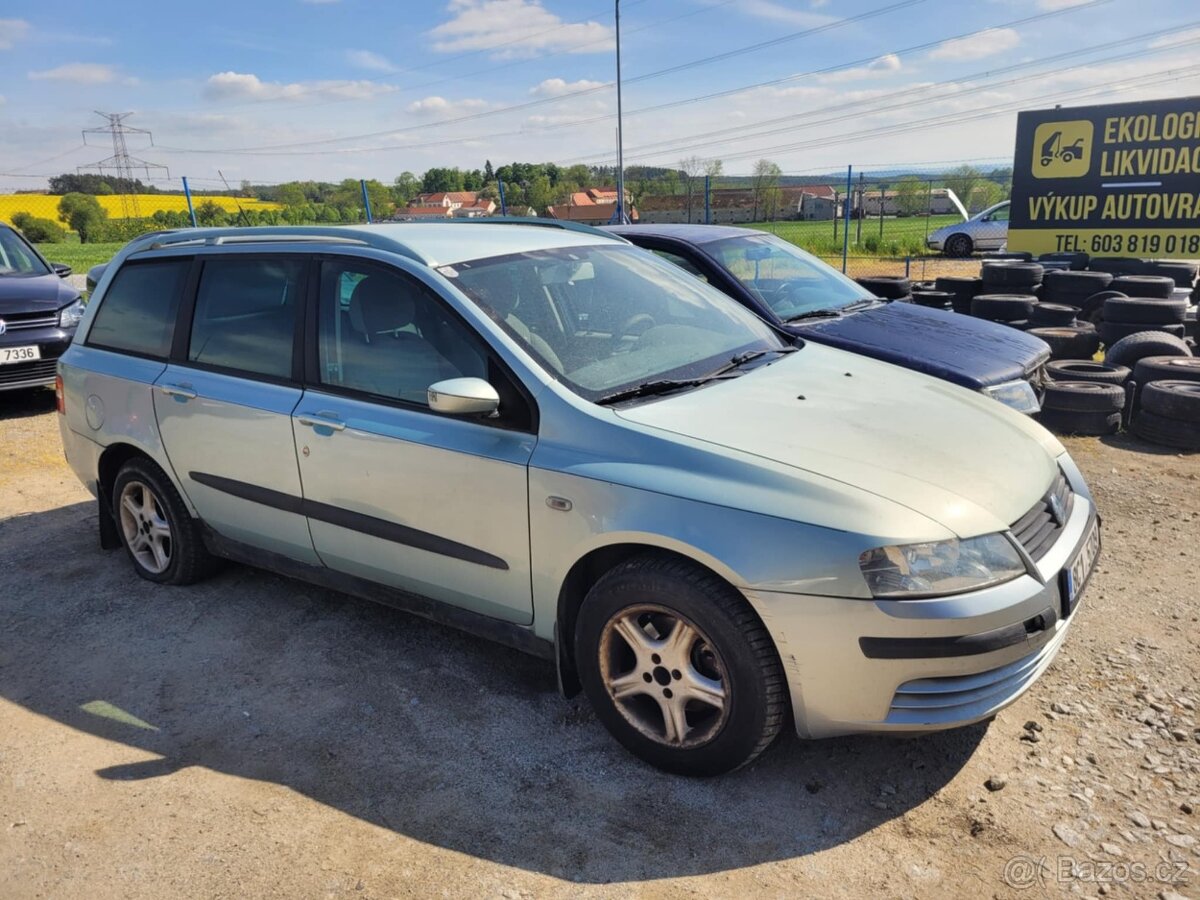 Náhradní díly - Fiat Stilo 1.9 JTD 85 kw