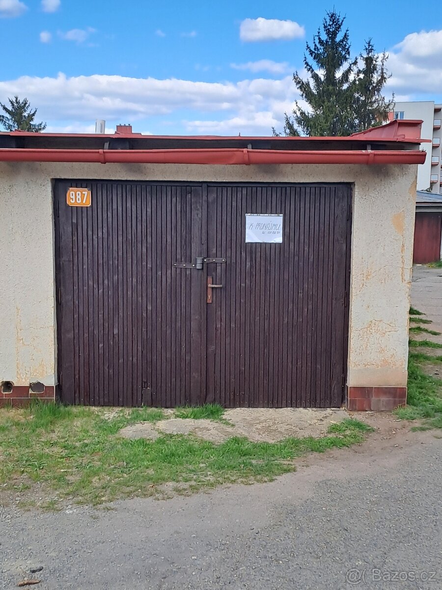 Pronájem garáže Rakovník