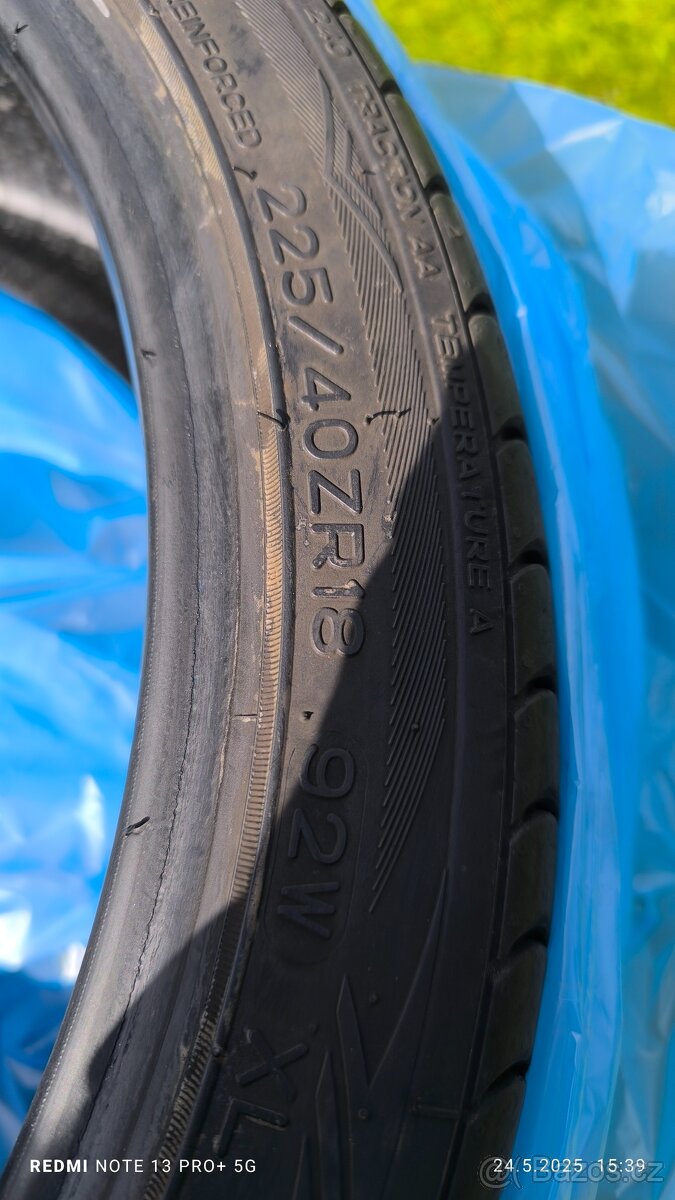 Pneumatiky 225/40 r18