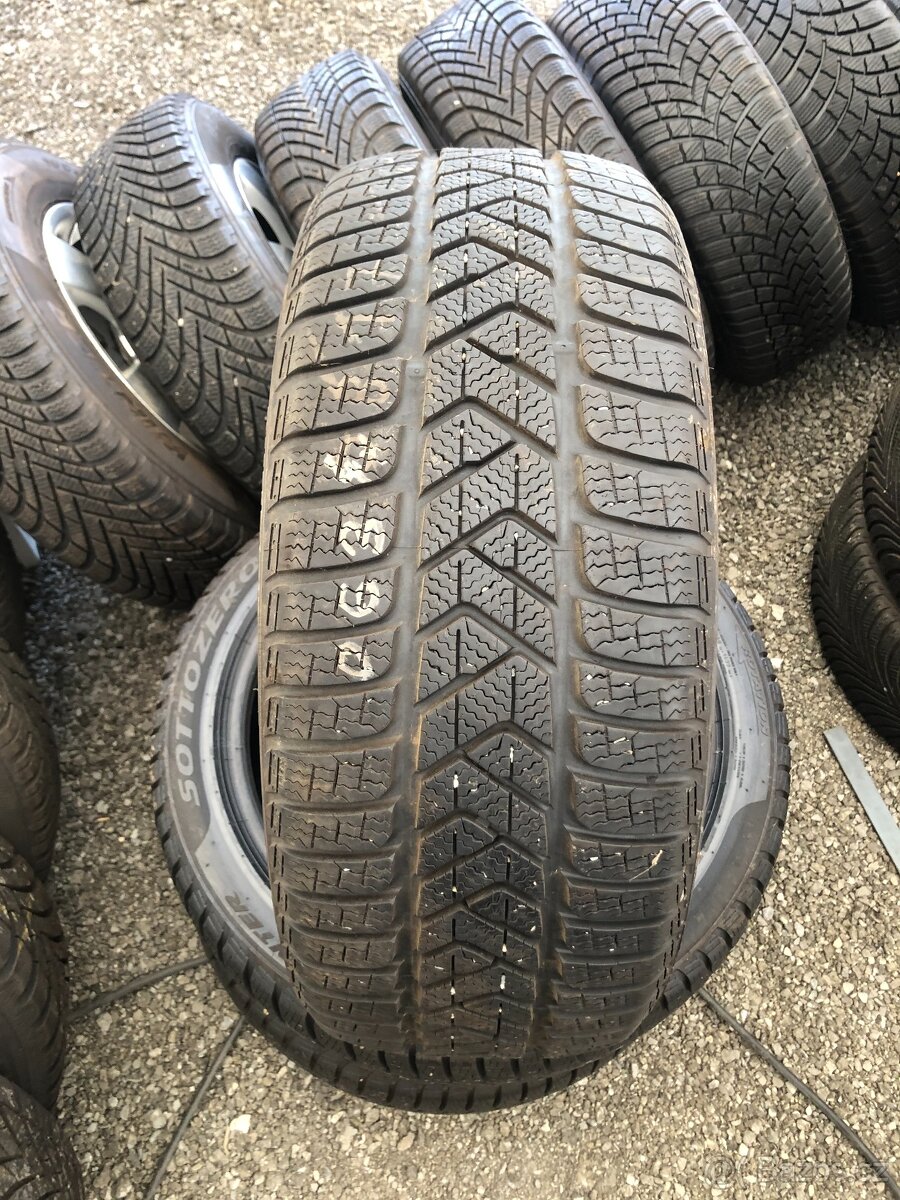 PRODÁM 3 KUSY ZIMNÍCH PNEU PIRELLI SOTTOZERO 3