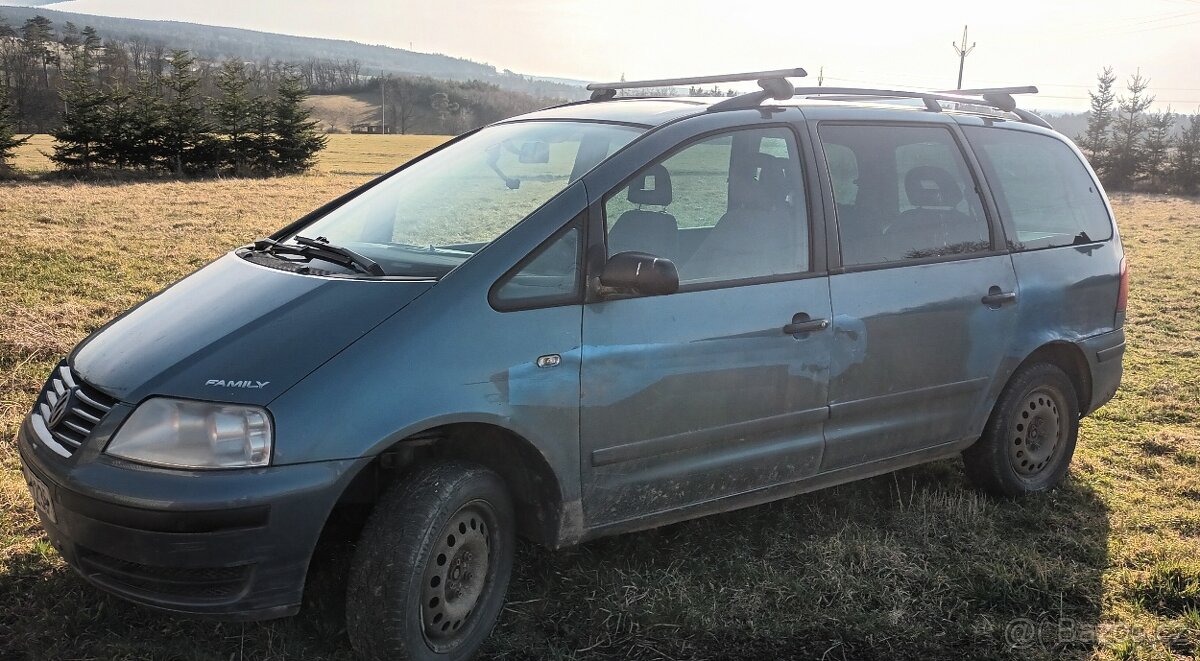 VW Sharan 1,9 TDi, náhradní díly