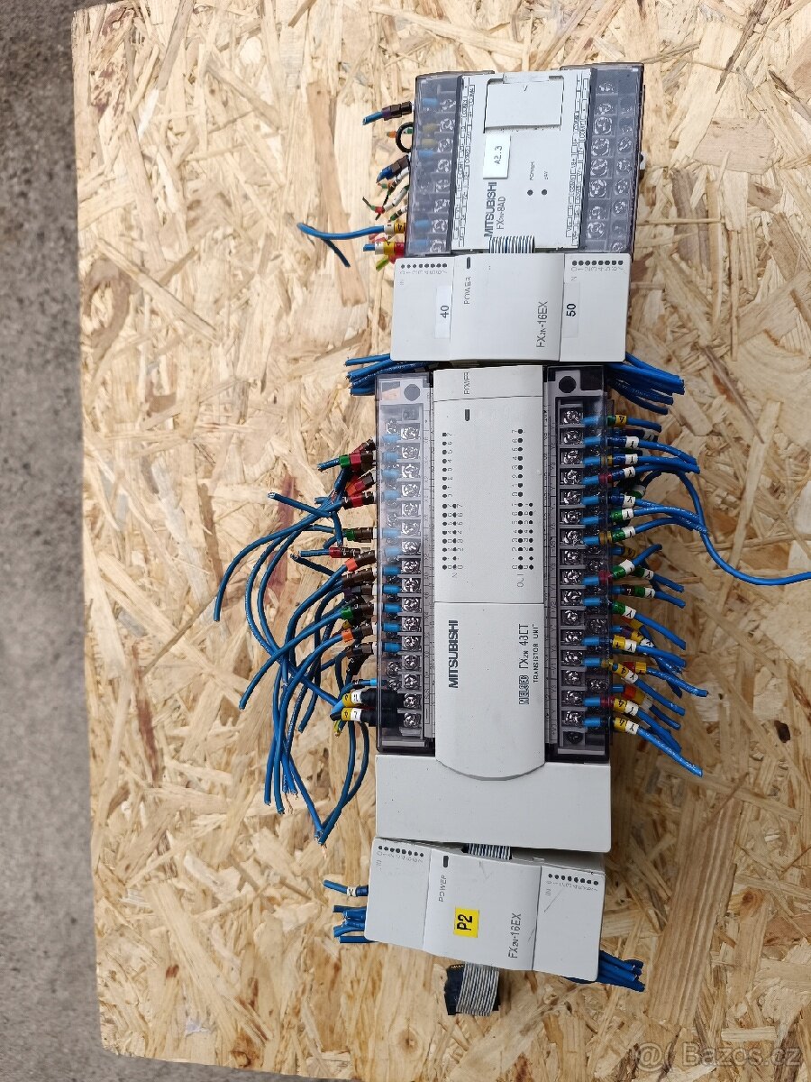 Mitsubishi electric Melsec FX2N-48ET FX2N-16EX FX2N-8AD