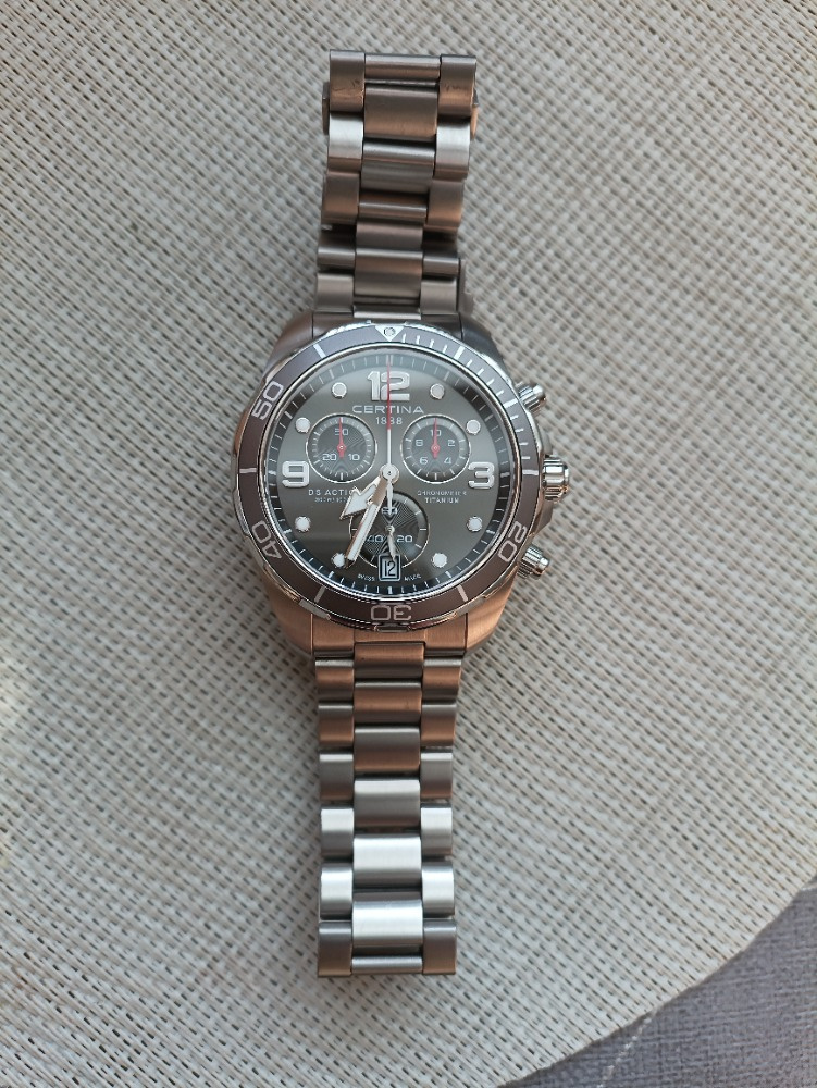 CERTINA CHRONOGRAPH COSC TITANIUM