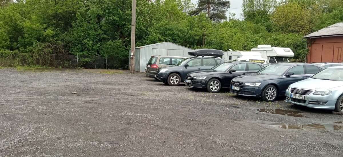 Parkování v Ostravě - dodávky, auta, karavany