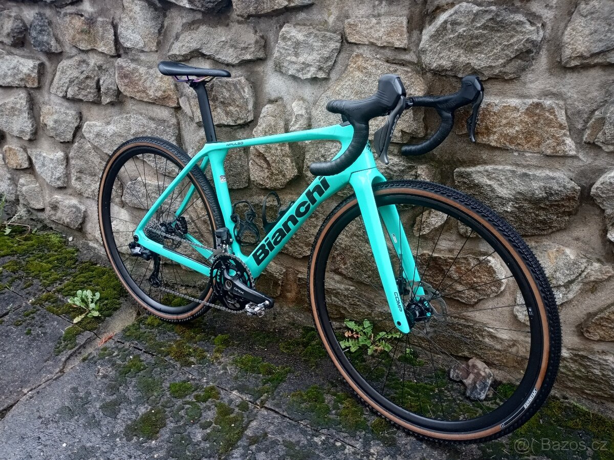 Gravel Bianchi Impulso GRX 2x12 di2 vel.S