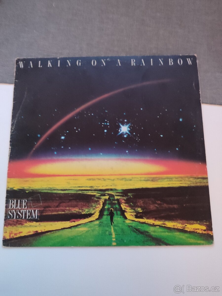 LP - Blue system- Walking on a rainbow