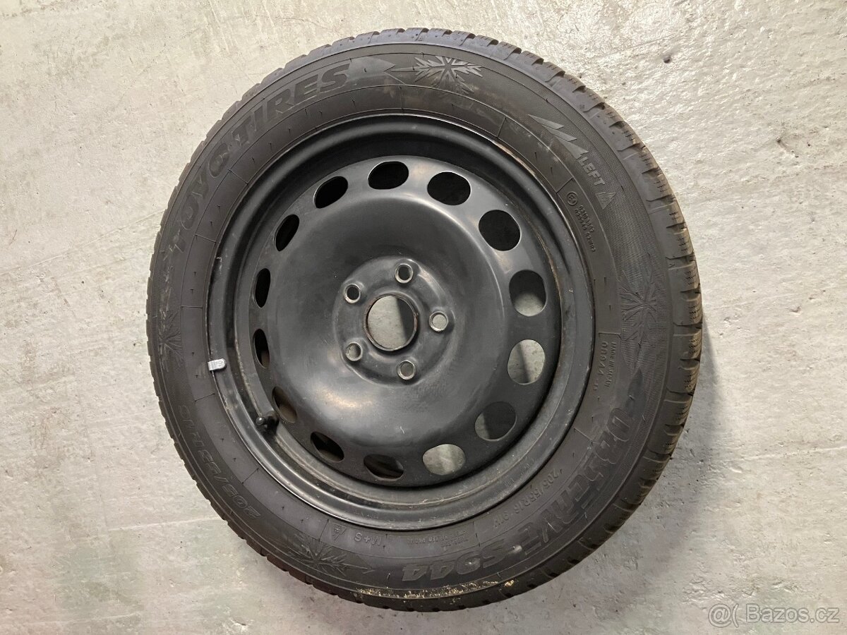 Sada plechových disků 5x112 6x16 ET48