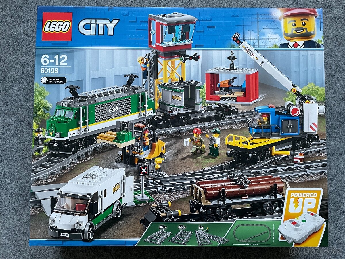 Lego City 60198 Nákladní vlak