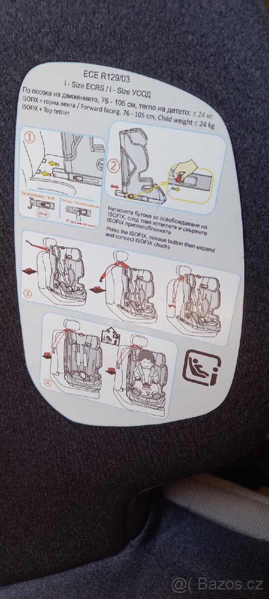 Prodám dětskou autosedačku