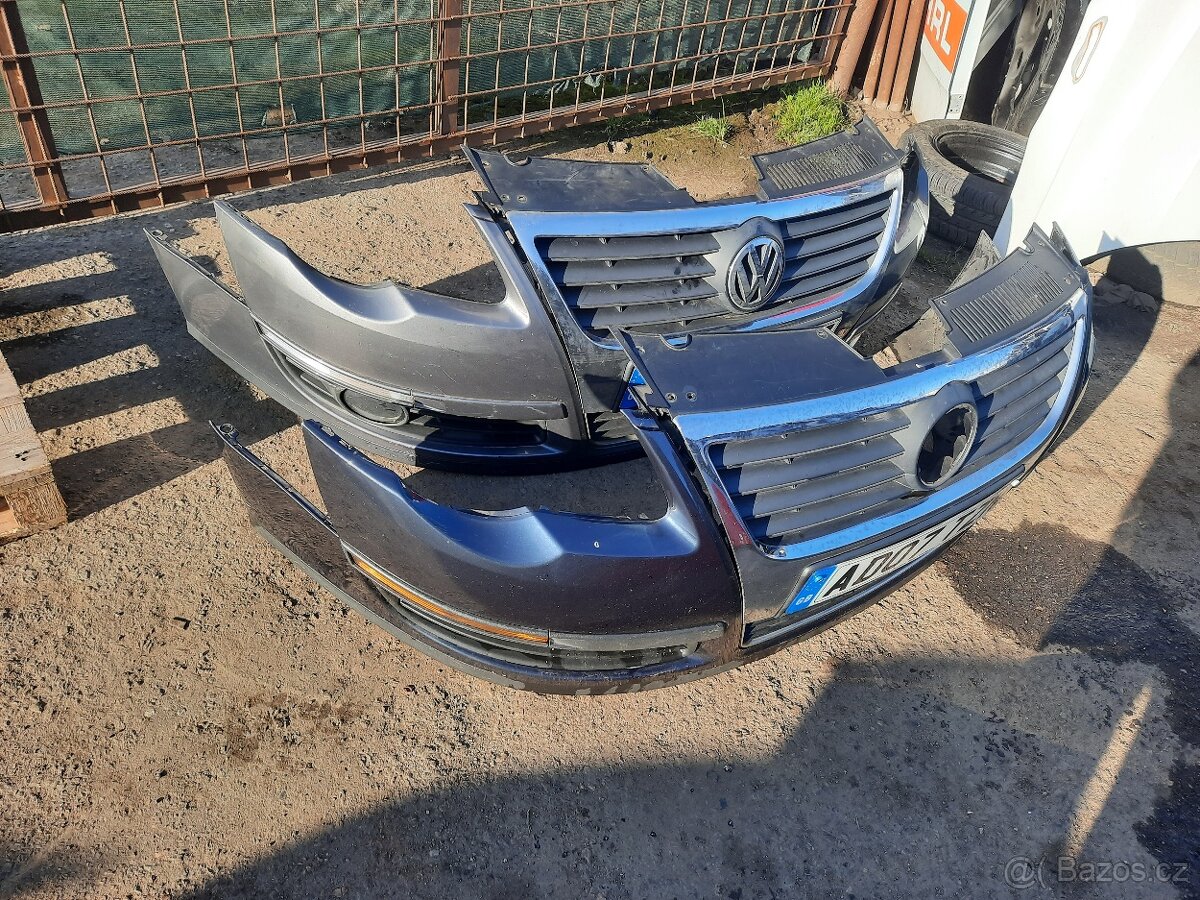 vw passat B6-predni narazniky