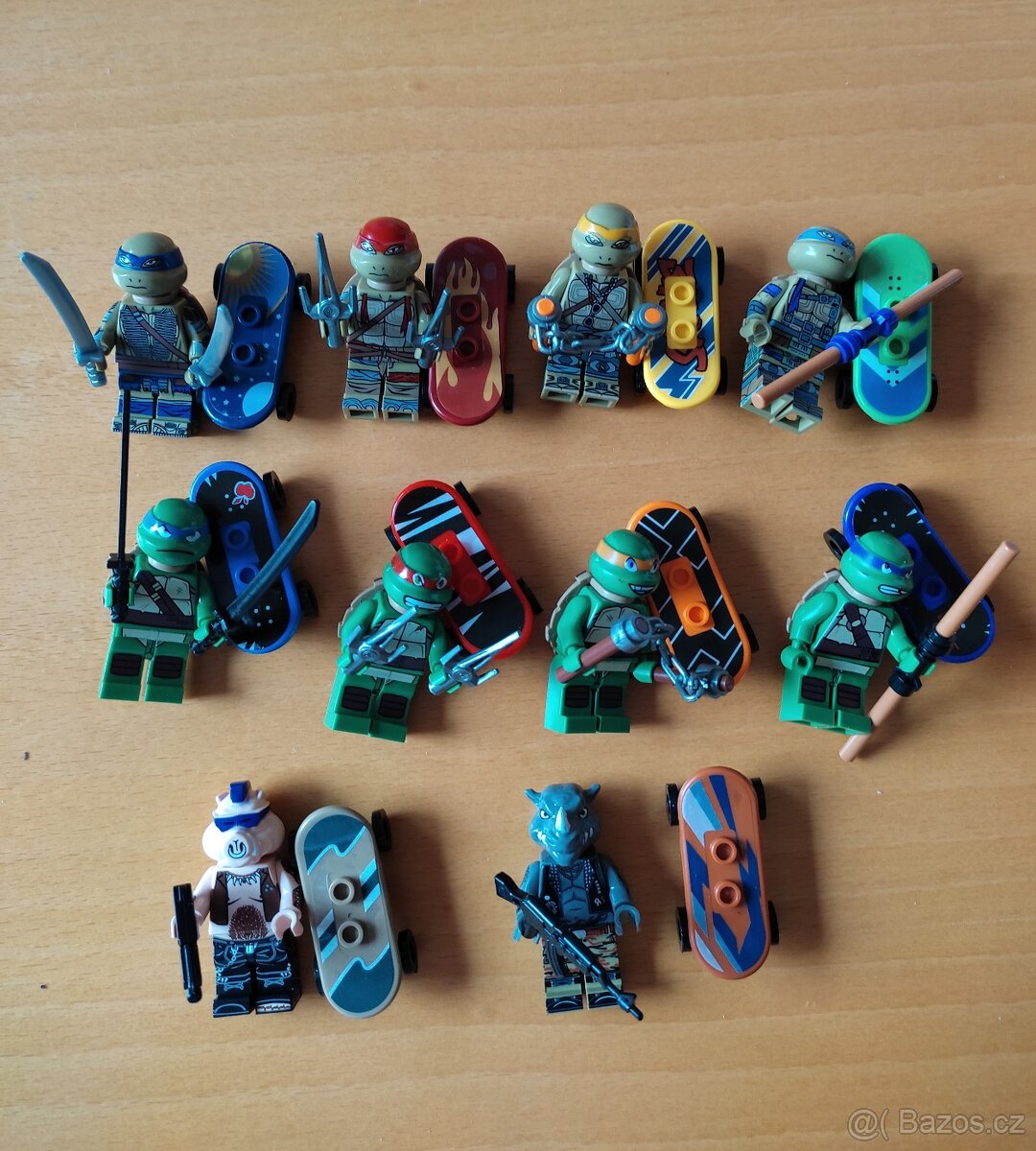 Želvy ninja ke stavebnici lego