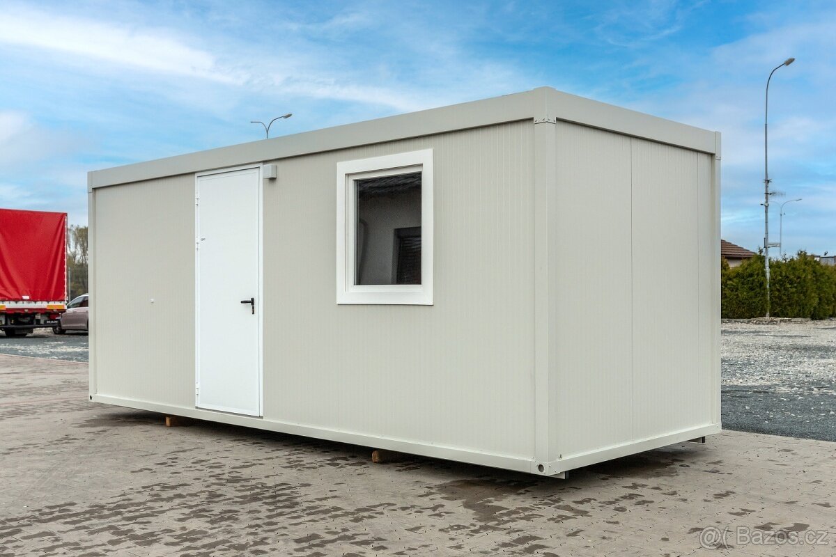 Obytný kontejner se stanitou WC,Sprcha, umyvadlo, bojler