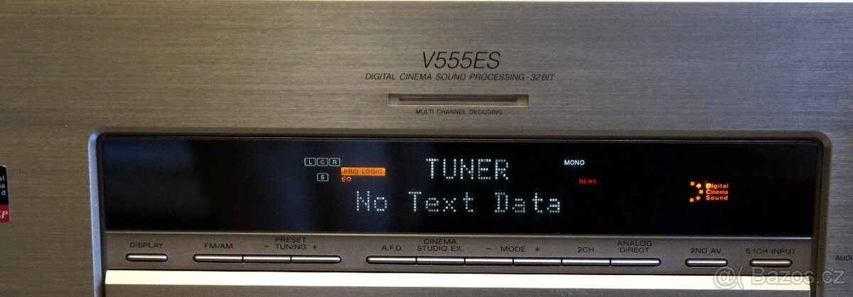 SONY HIGH -END receiver STR V555 ES CHAMPAGNE