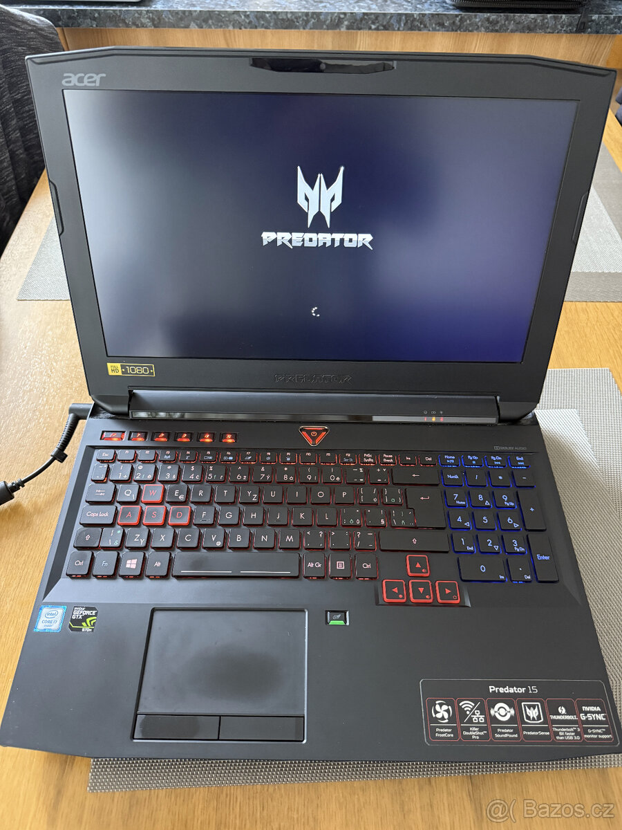 notebook ACER Predator 15 (G9-591-799P)