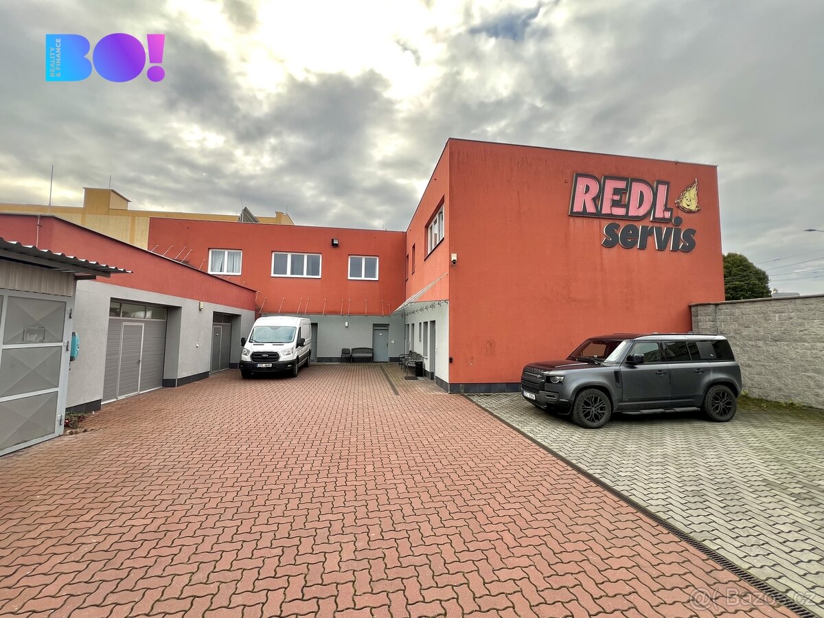 Pronájem kancelářských prostor s dílnou/skladem 181 m2, Ostr