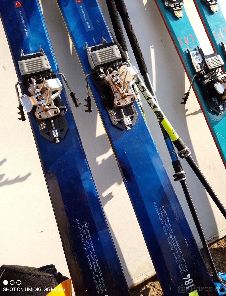 2x Skialp set po rodičích