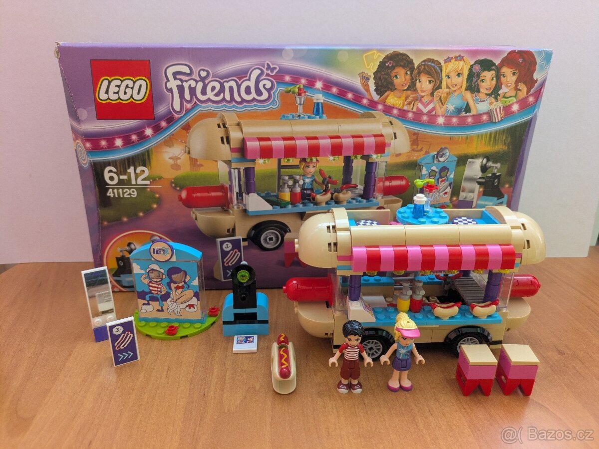 LEGO Friends 41129 Stánek s Hot dogy