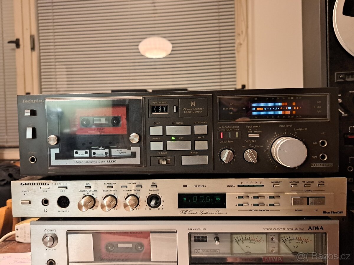 Tape deck Technics RS-M230 - absolutně TOP