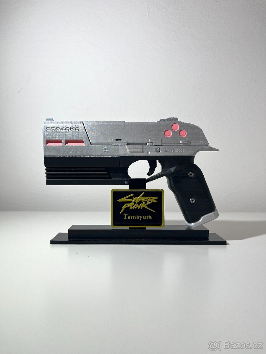 Replika pistole Tamayura (Cyberpunk 2077)