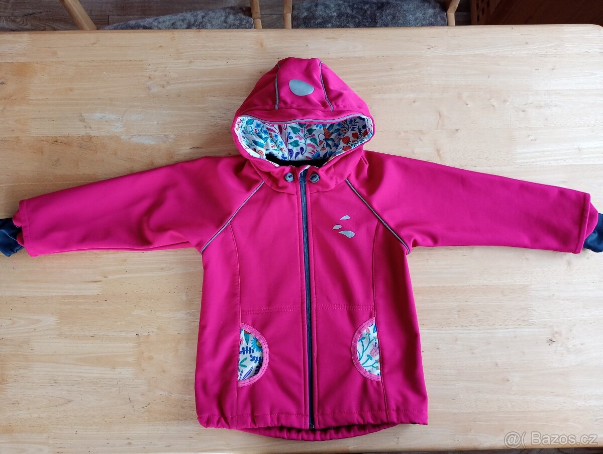 Dupeto softshellová bunda, vel. 104/110, Louka