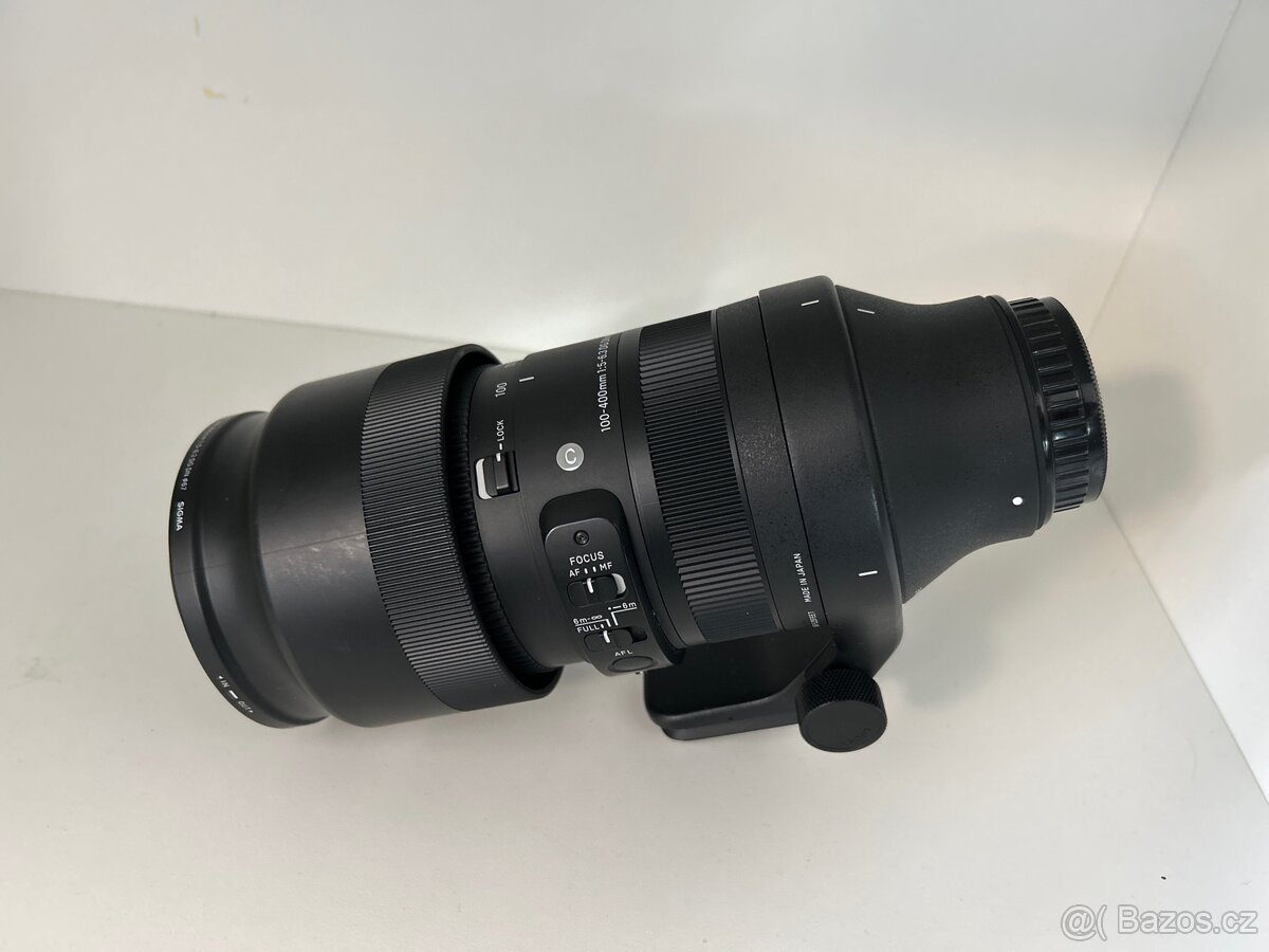 SLEVA Sigma 100-400 F5-6.3 DG DN OS Sony včetně objímky