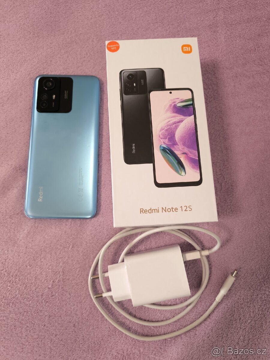 Xiaomi redmi note 12s 8gb rám 256gb/vyměním