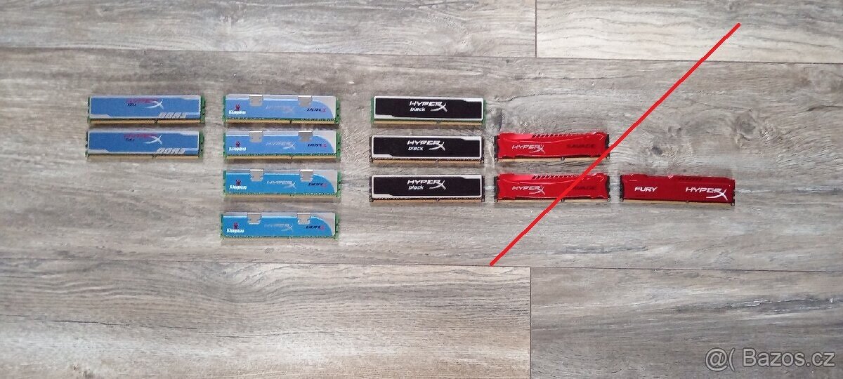 Kingston HyperX DDR3 1600Mhz 9ks DDR3