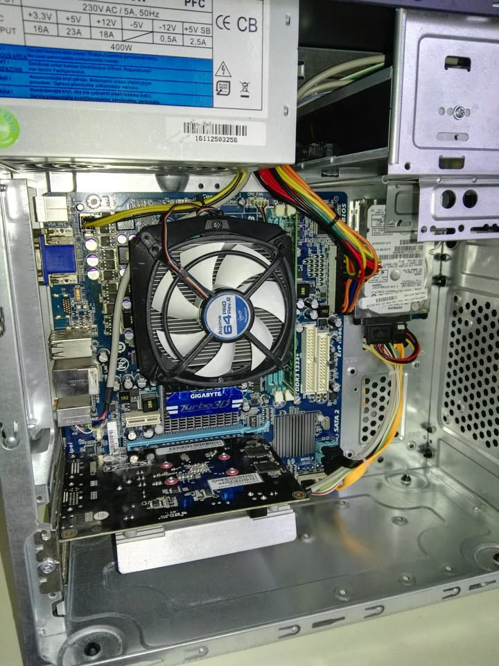 PC AMD PHENOM II X4 955, 6GB RAM, GT730 4GB, WIN10