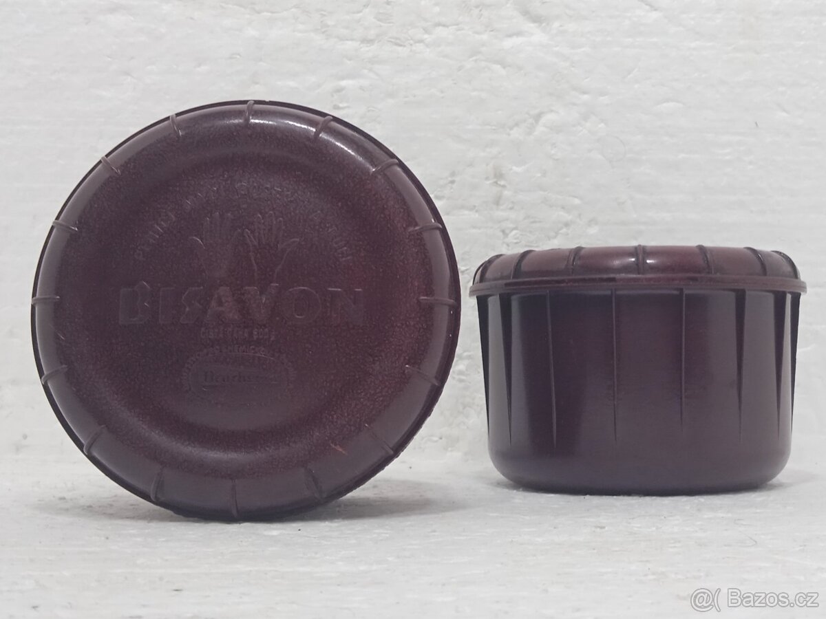 Bakelitová dóza od retro Solviny Bisavon