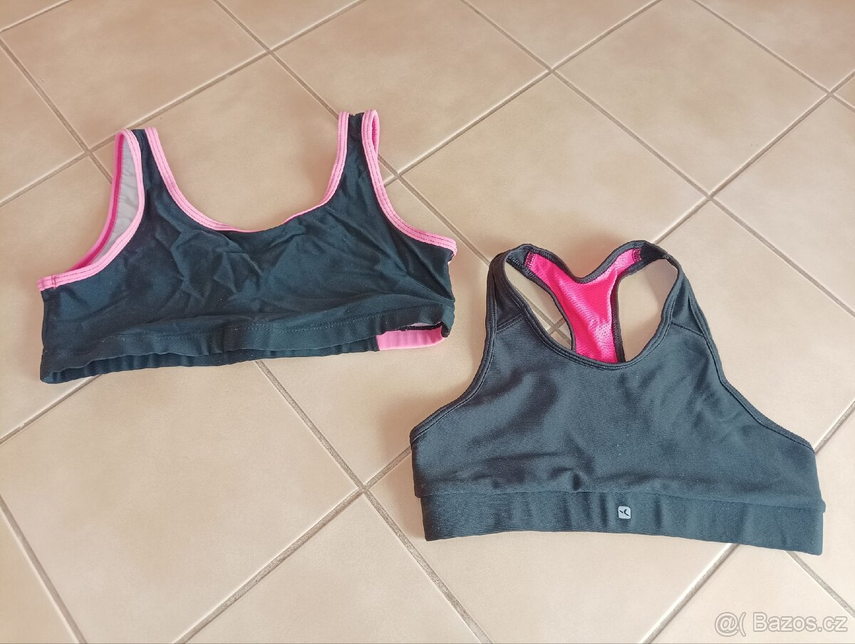 Dětské dívčí podprsenky, sportovní, 10-14 let