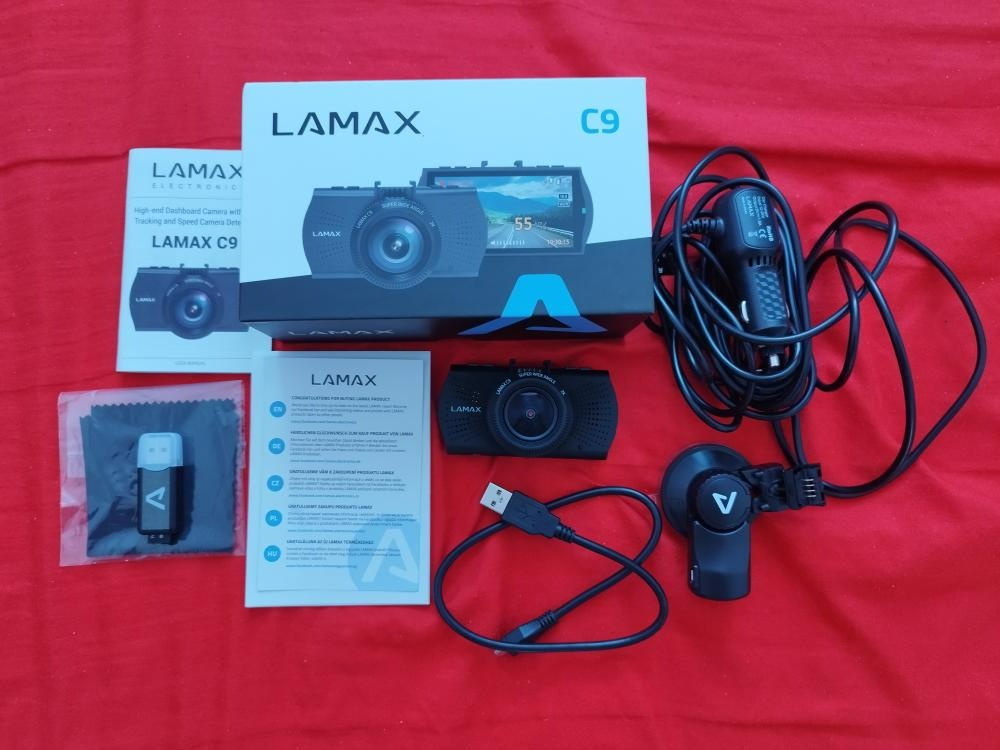 Málo používané kamera Lamax C9 GPS