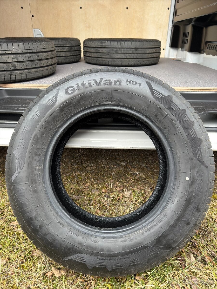 Nové letní pneu GitiVan HD1 205/75 R16C 113/111R 4ks