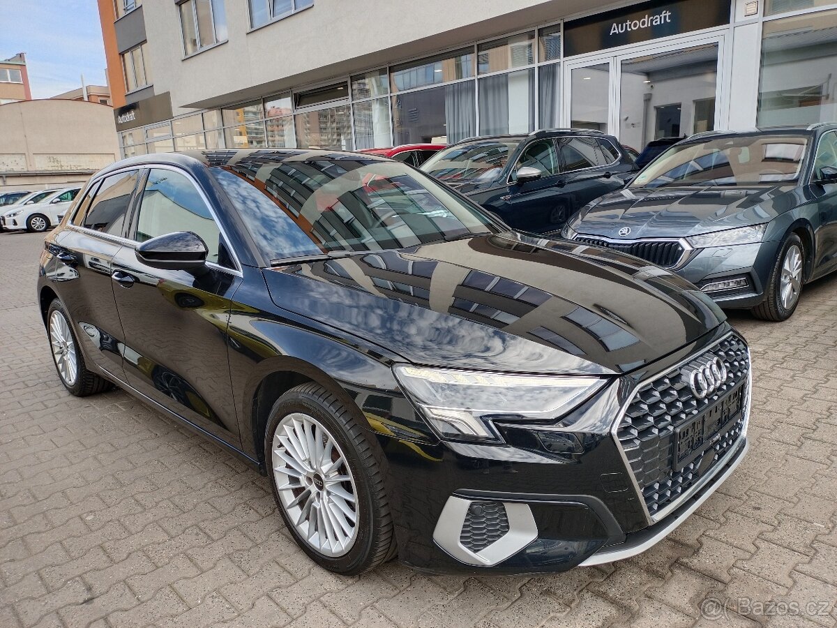 Audi A3 Sportback 1.5TSI 110kW Man. 49tkm - Zálohováno