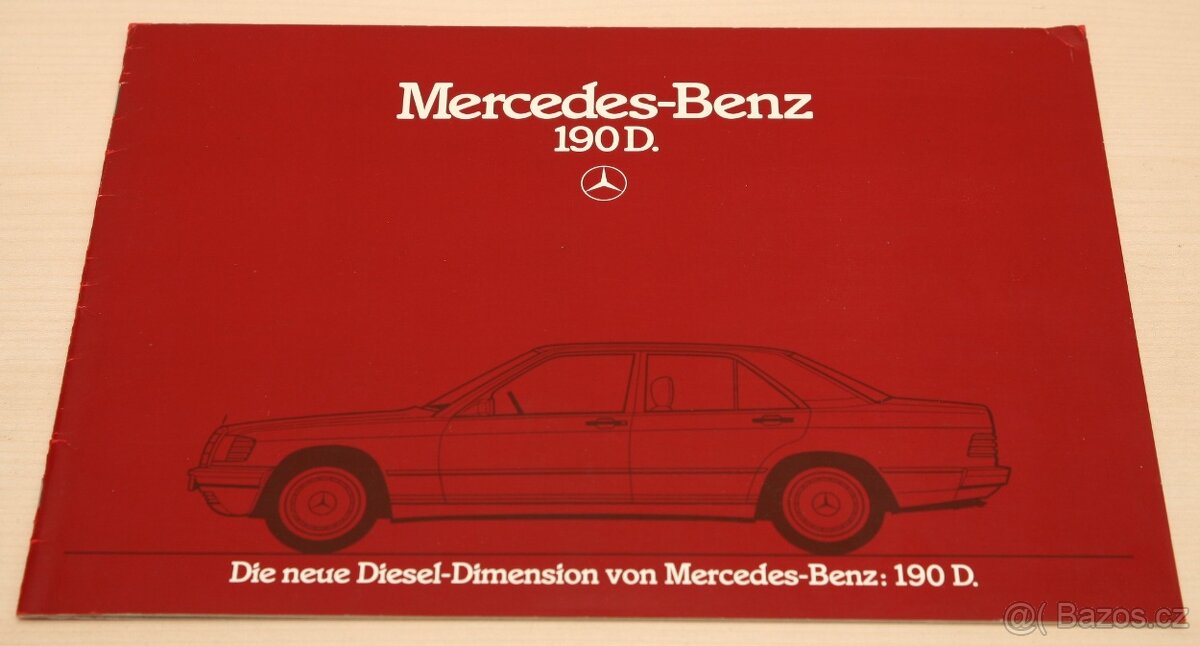 Prospekty Mercedes-Benz 190 W201 (1983/1985/1986)