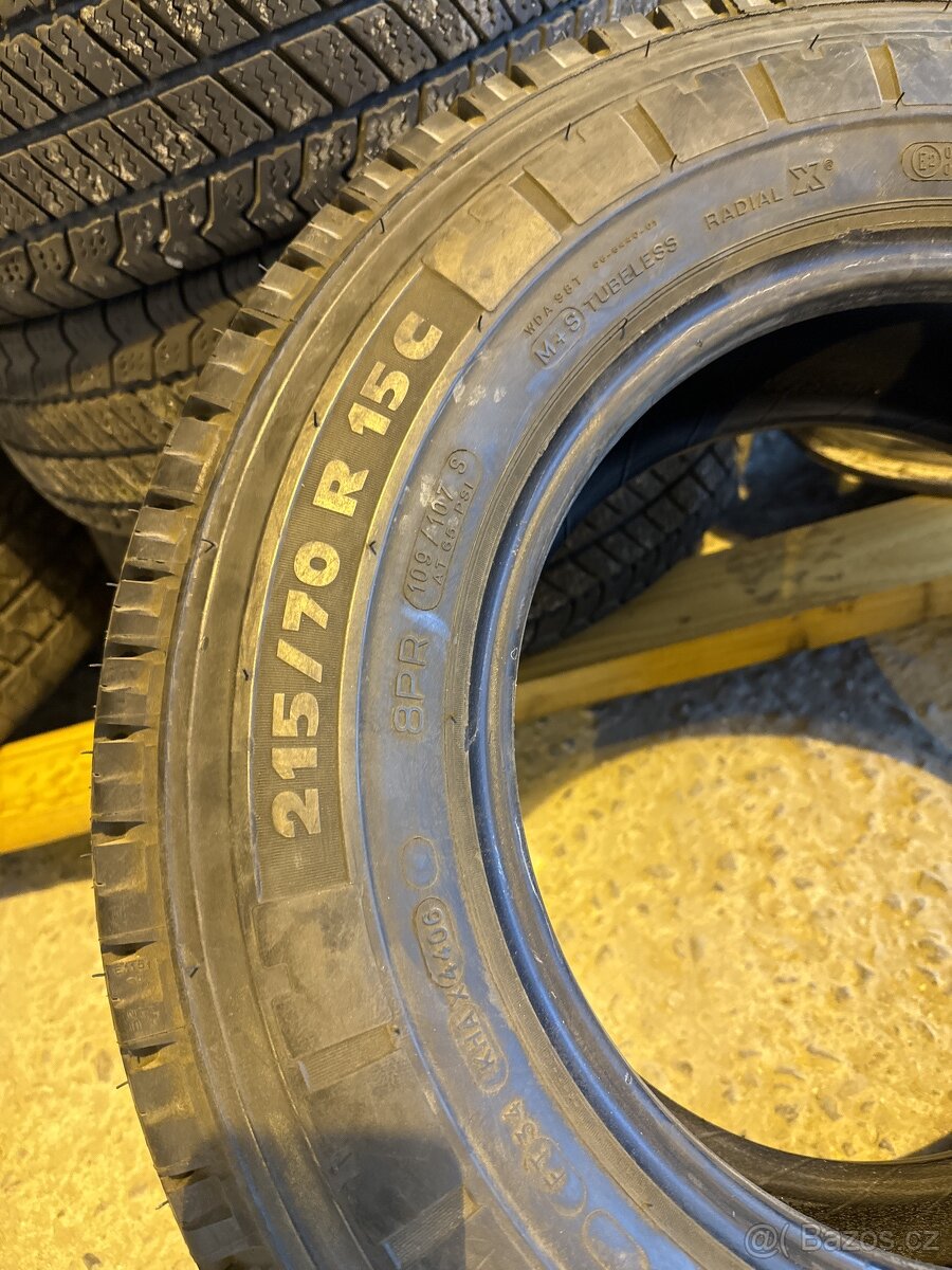 letní Michelin 215/70 15 C