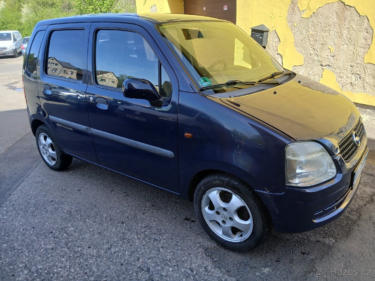 Opel Agila,1.2 benzin 55kw,dovoz Srn