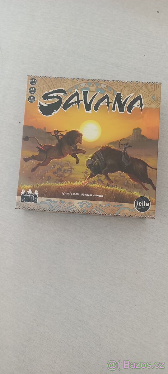 Desková hra Savana