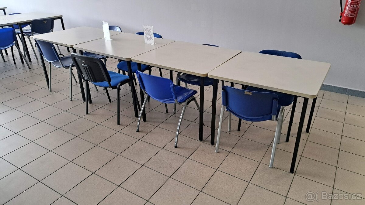 Stoly a židle - jídelny apod.