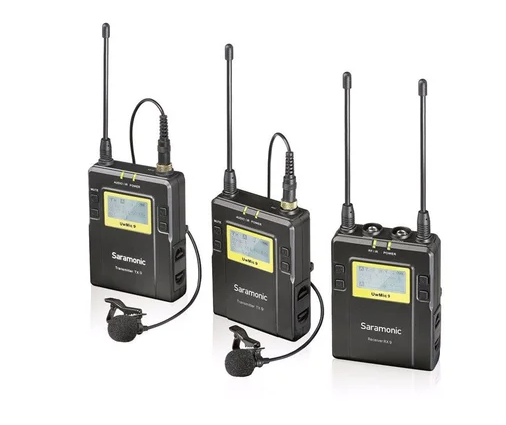 Saramonic UwMic9 (TX9+TX9+RX9) - Mikrofony
