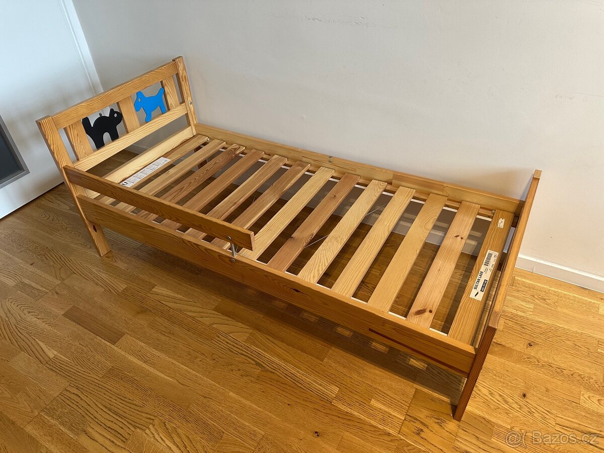 Dětská postel Ikea Kritter 160 x 70 s roštem