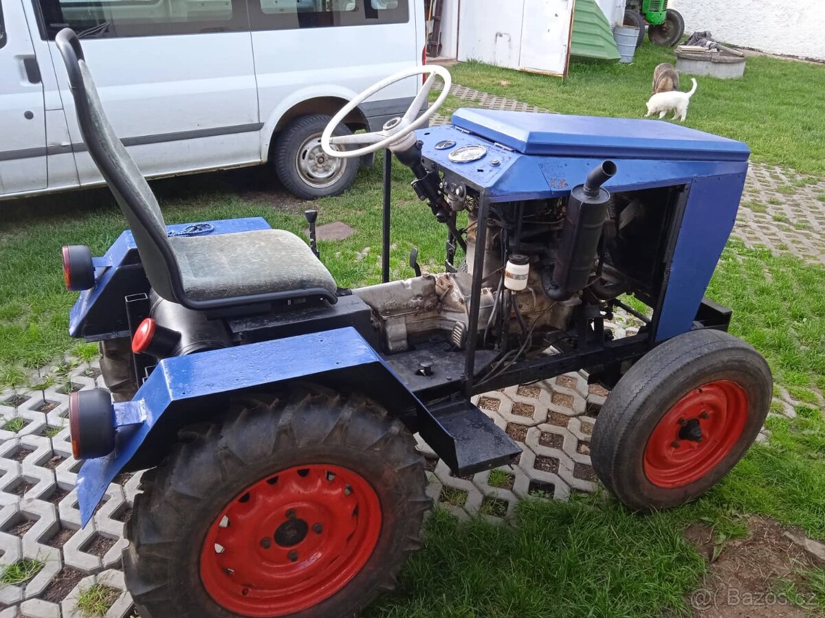 Malotraktor domácí výroby