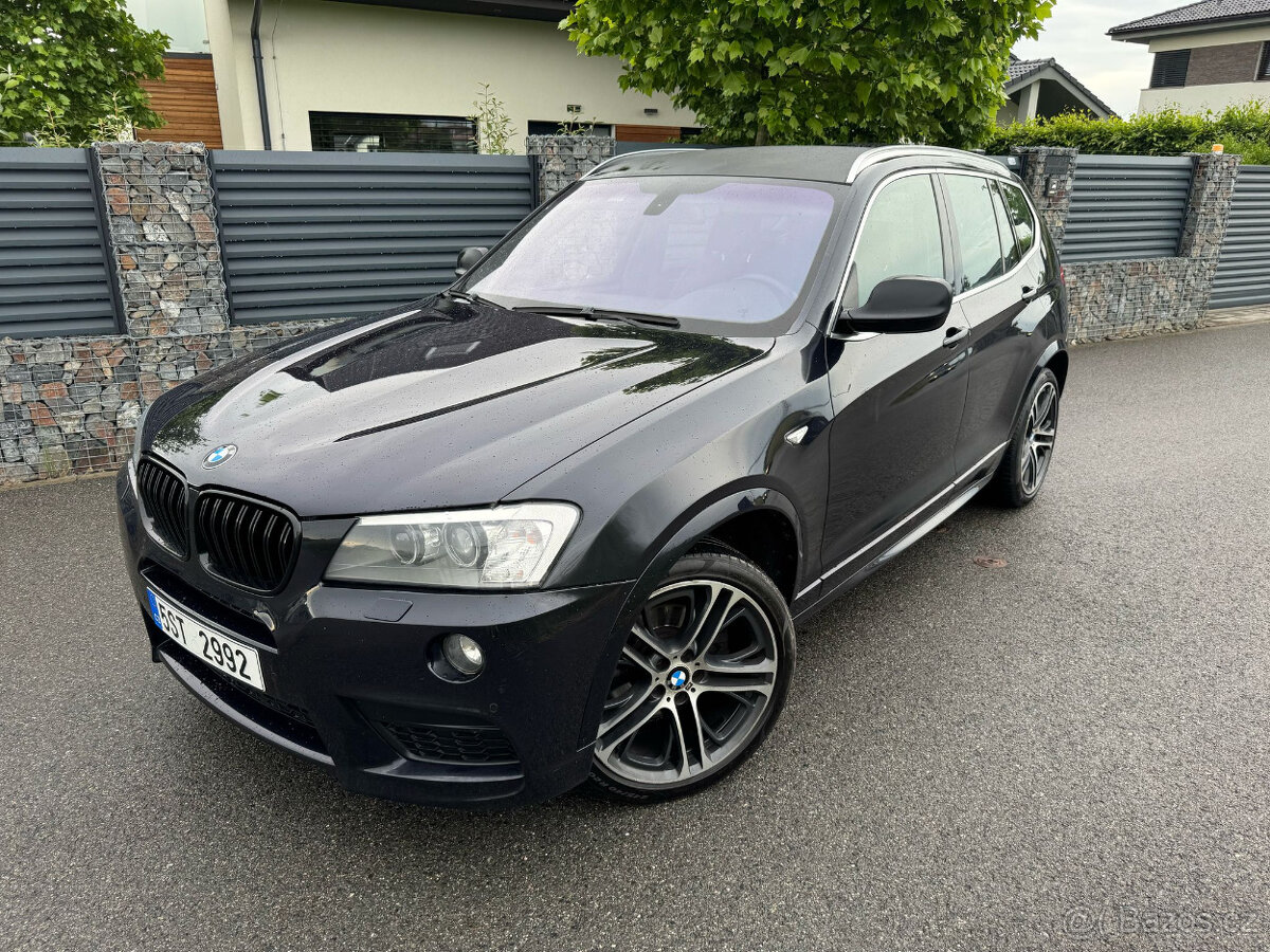 BMW X3 X-DRIVE 35D VELMI PĚKNÝ STAV