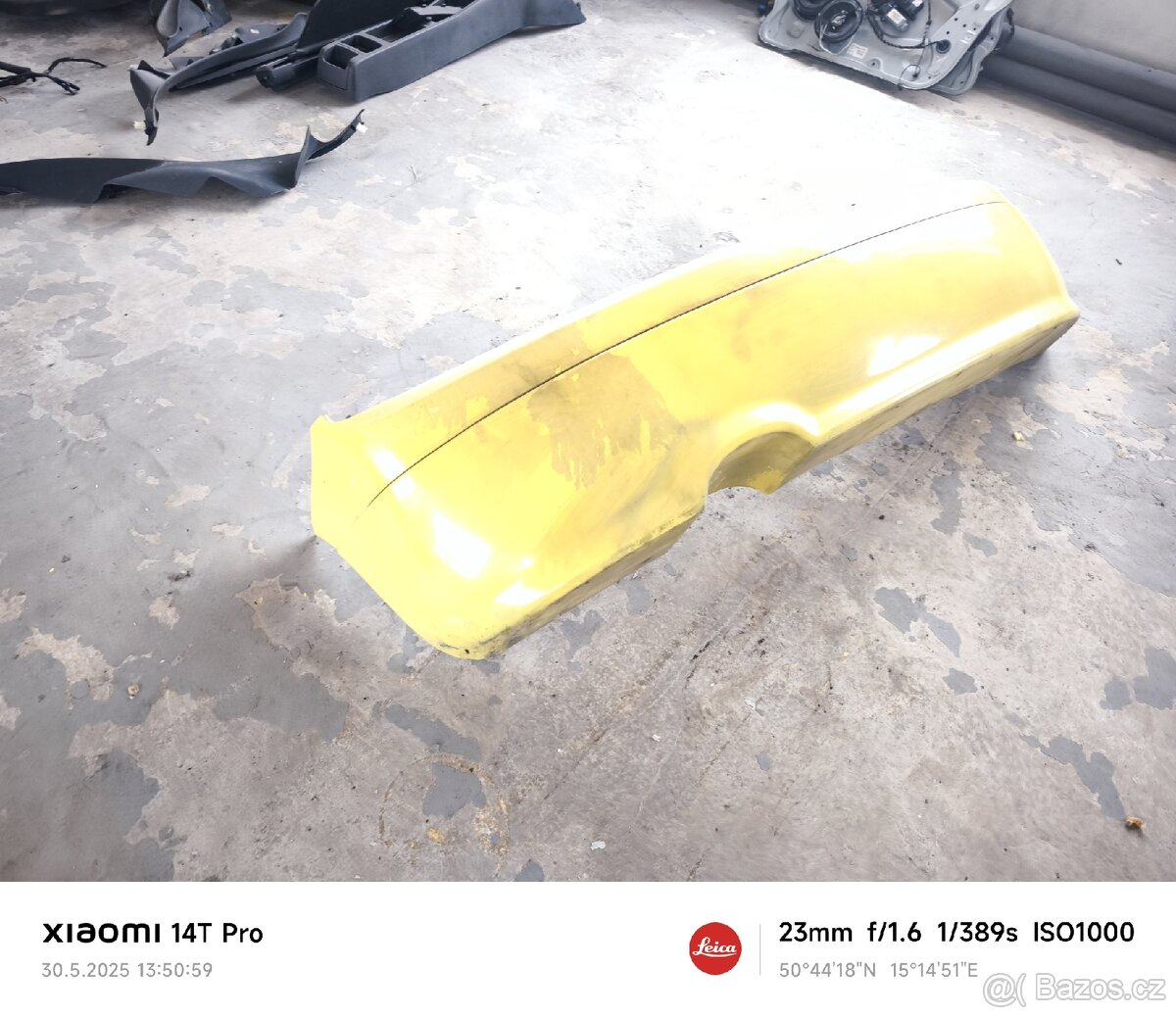 Prodám zadní nárazník Škoda fabia rs mk1