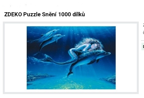 Puzzle Zdeko Snění 1000 dílků